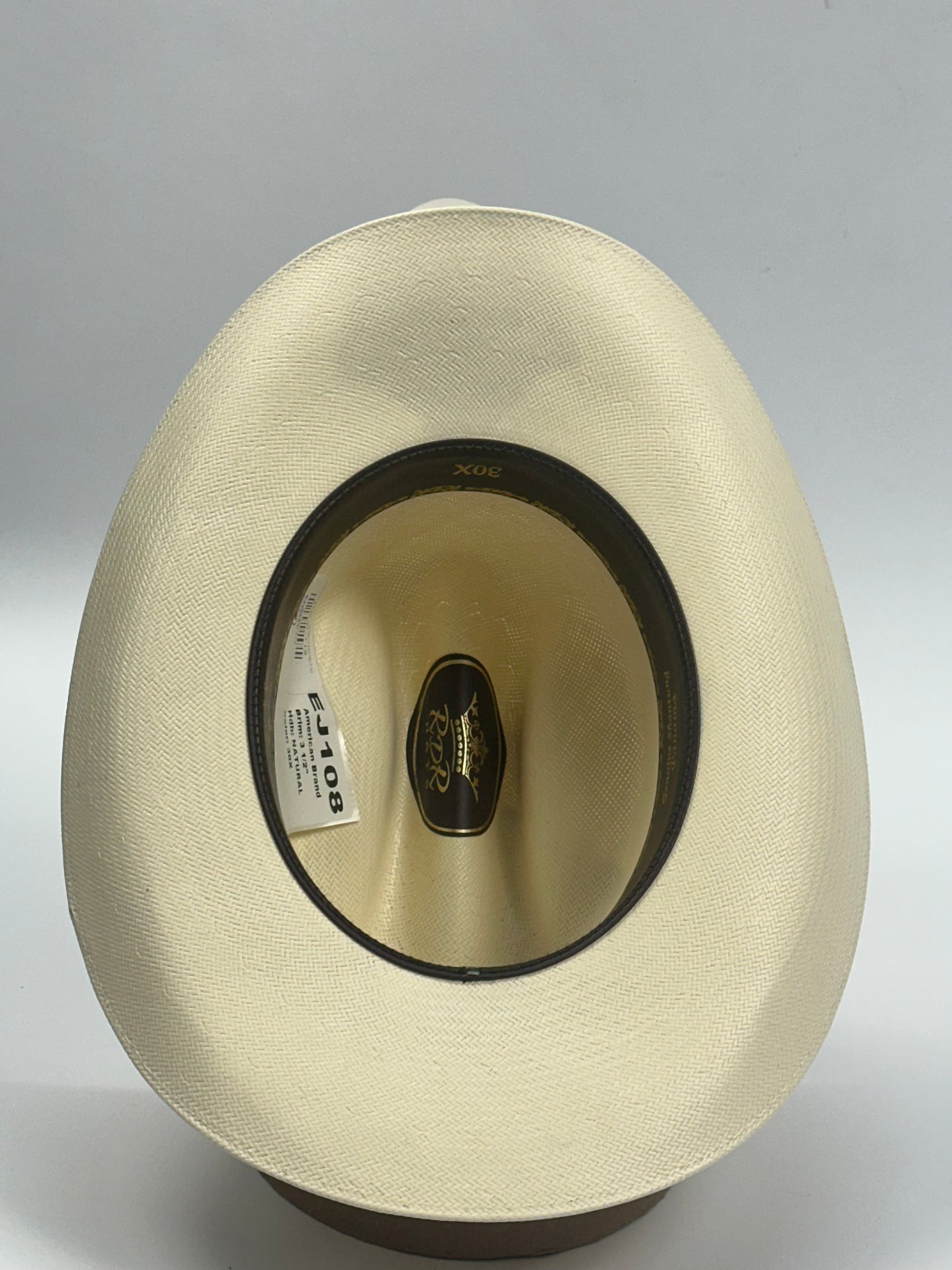 American Brand EJ108 Men’s Hat RDR 30x Genuine Shantung Panama