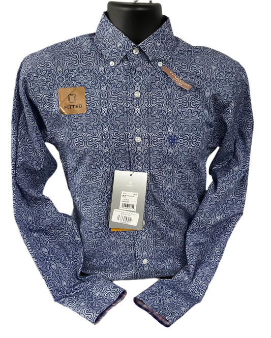 Ariat WF Slater FTD Ls Venus Blue