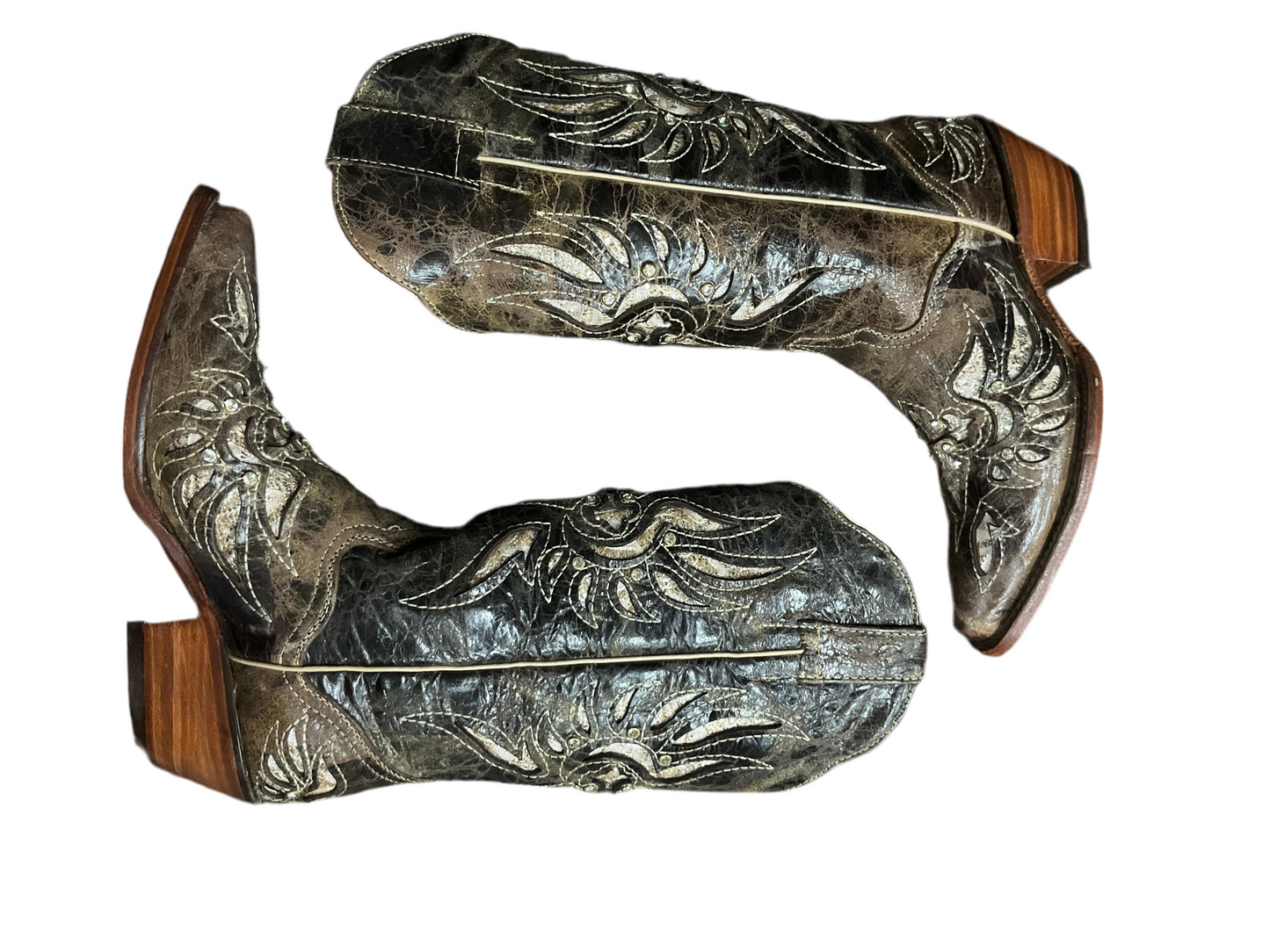 OkCorral Bronze Metallic Lady Clearance Boot