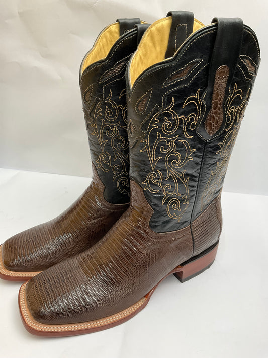 Lizard/iguana tabacco MD Pro rodeo Arango Exotic Men Boot