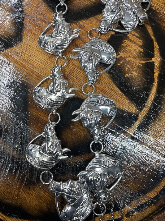 Cinto/Belt Horse/Caballo Mujer/Women Silver