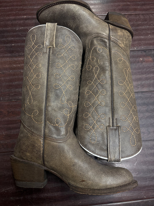 Reyme Charcoal Grey Lady Clearance Boot