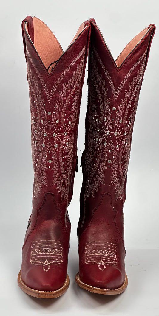 Monarca Celestina Maya Red Women’s Tall Western Boots