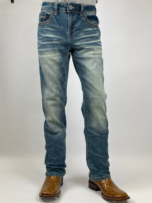 Montero men jeans Style MT4654-MED boot cut