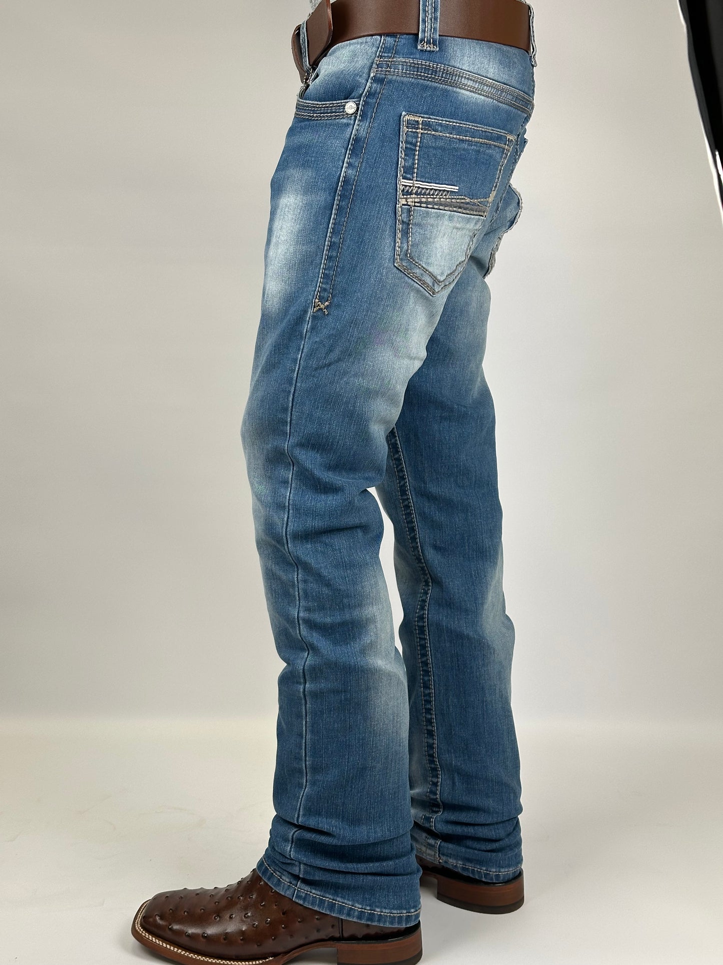 Montero Men Jeans MT4670-LT Modern Boot