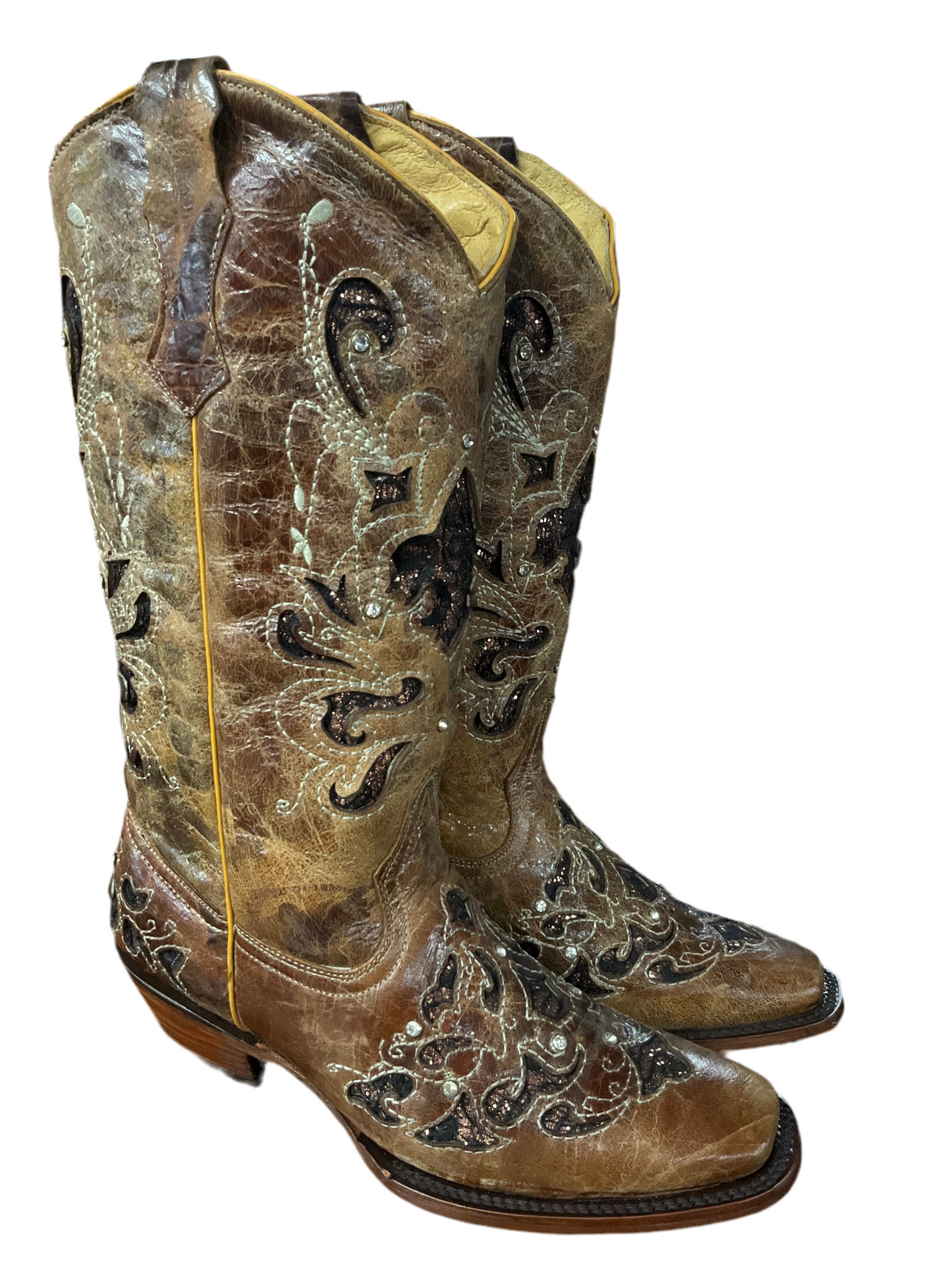 OkCorral Saddle Tan Lady Clearance Boot