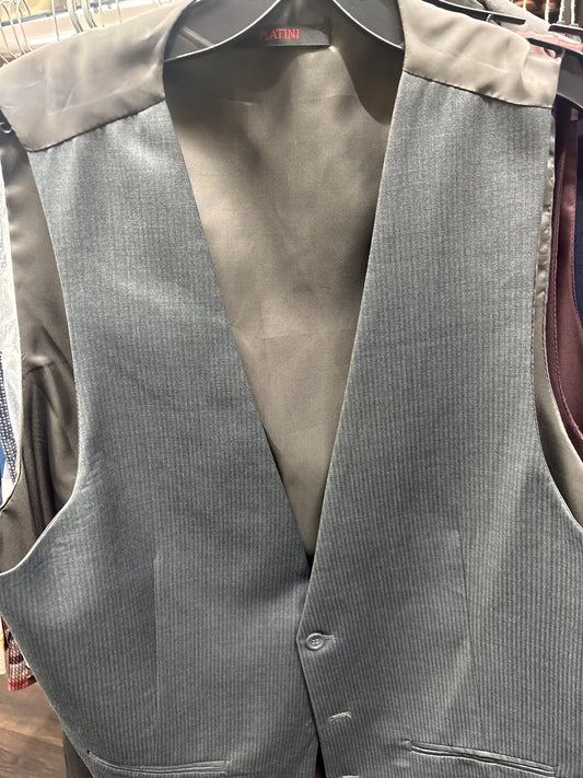 Platini Grey/Gris Mens Vest (Chaleco Caballero)