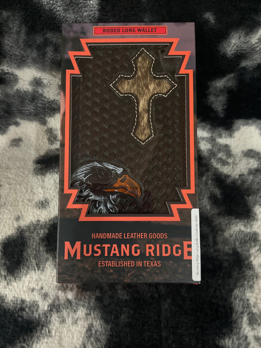 Mustang Ridge Long Wallet Cowhide MRW