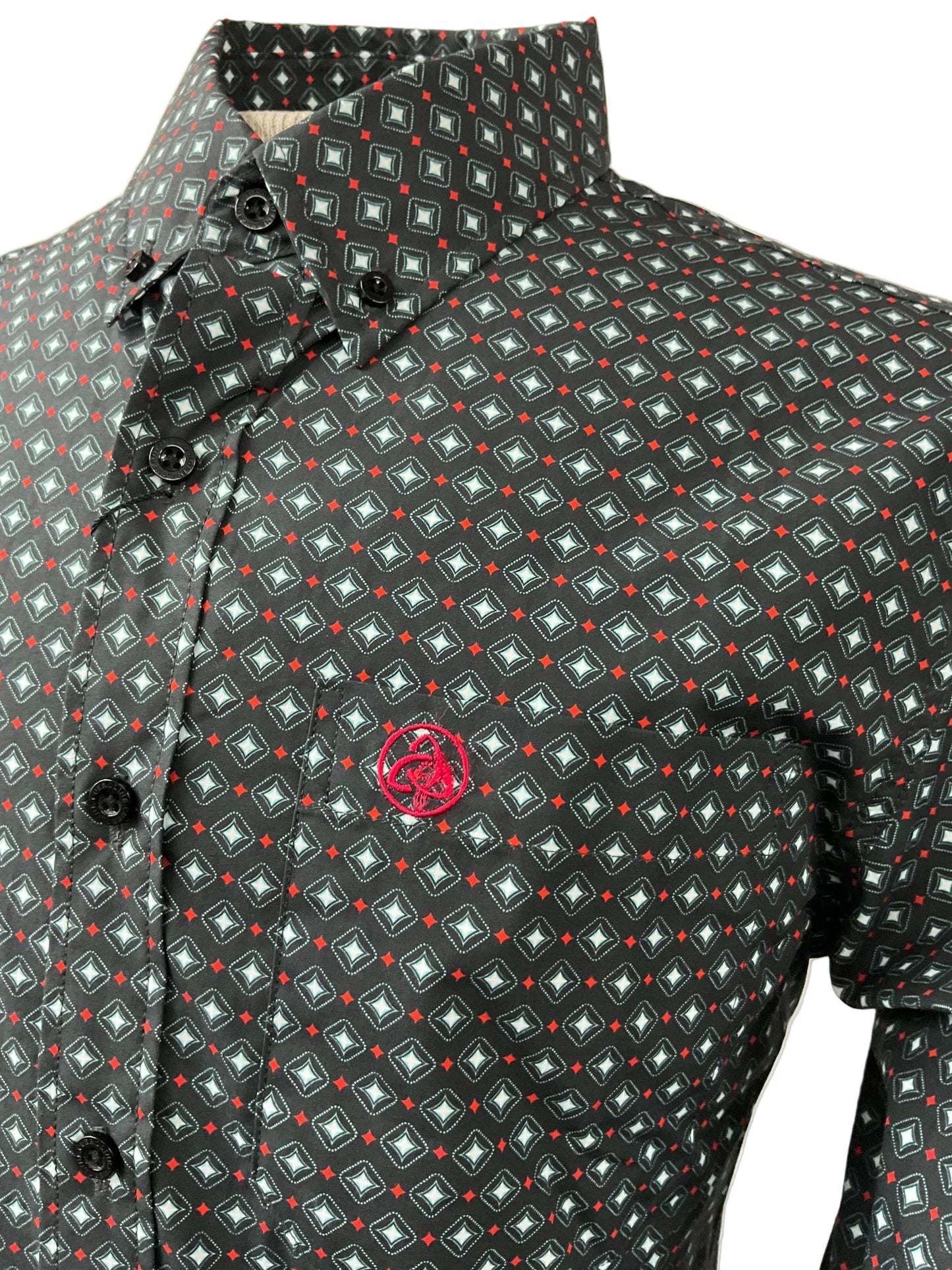 CueroLine Slim Fit Men Shirt SKCL2023155 color:Black