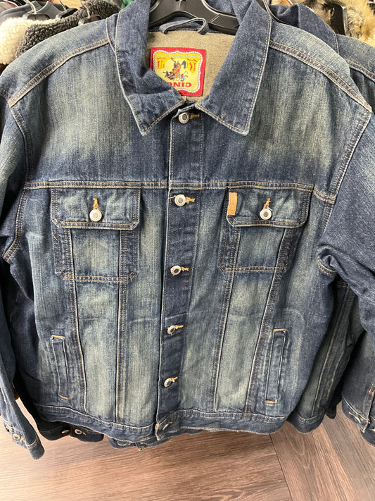 Jacket denim men cinch MWJ1122014-ind