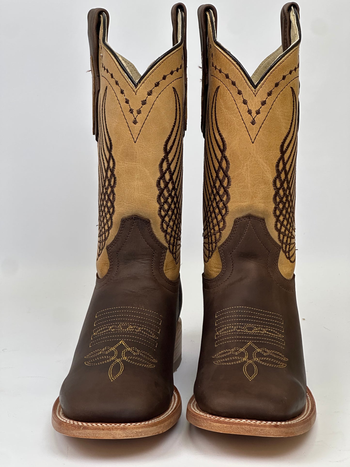 Arango Crazy Grasso Chocolate Men’s Pro-Rodeo Western Boots