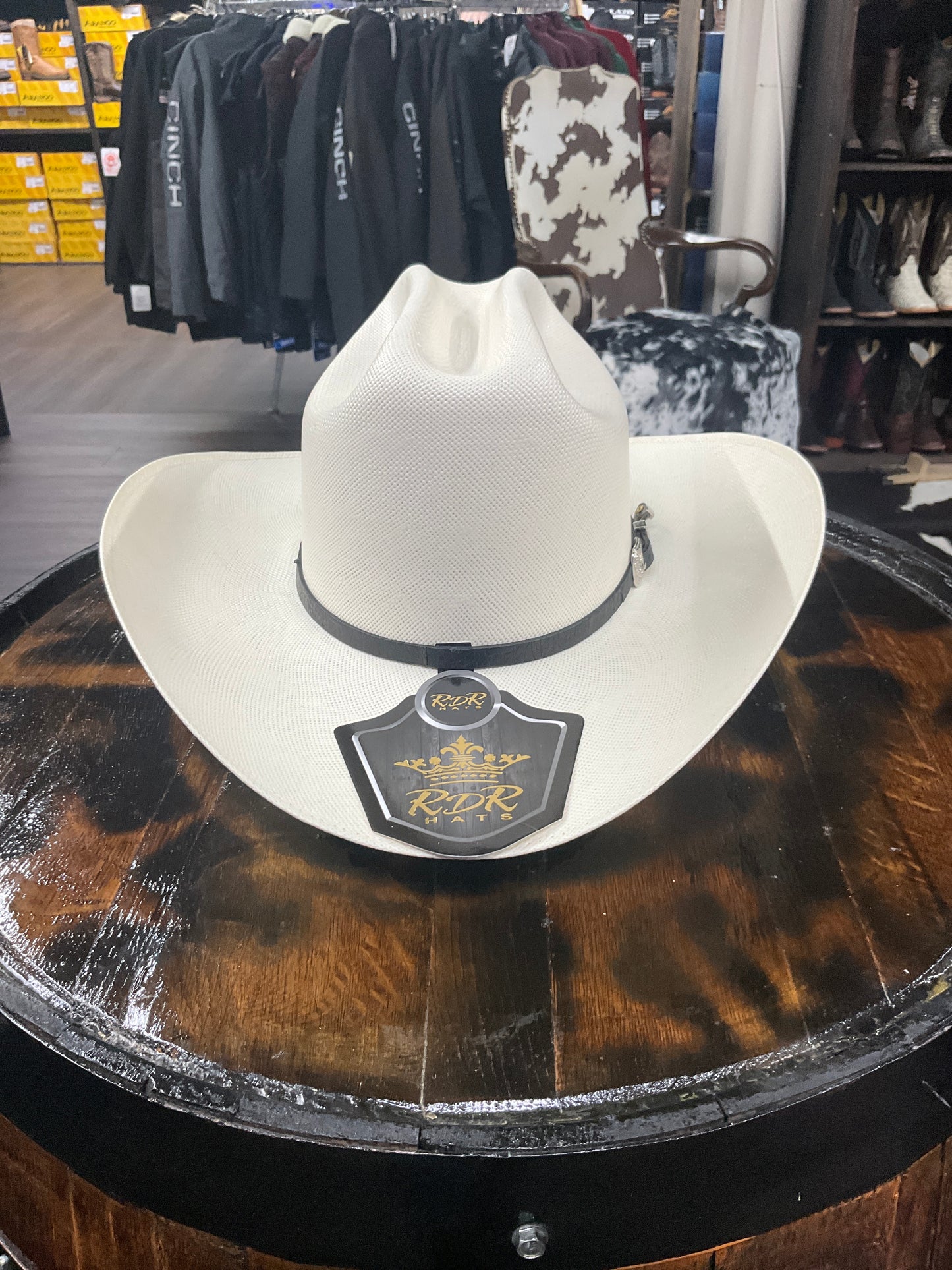 RDR Hat 100X Natural Brim 3 3/4 genuine shantung Panama sinaloa