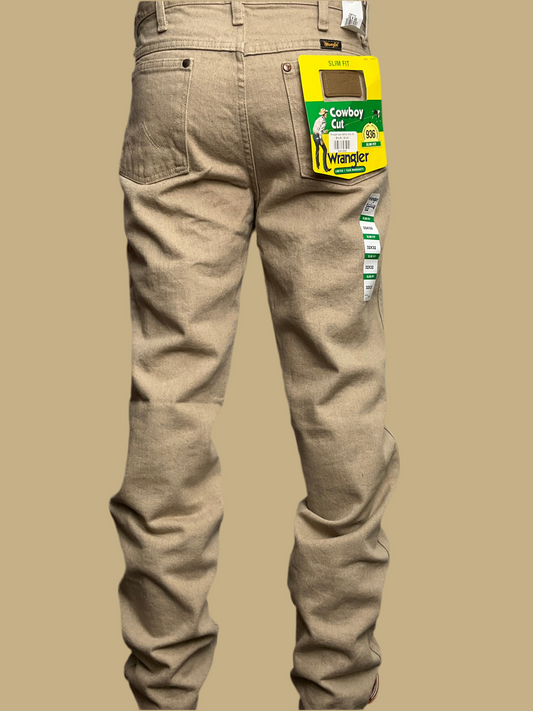 Wrangler jean 936Tan Slim Fit