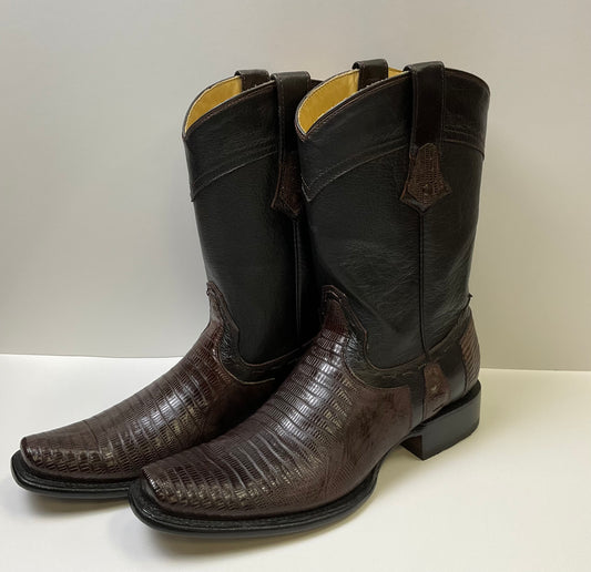 Lizard/iguana europea tabacco Arango Exotic Men Boot
