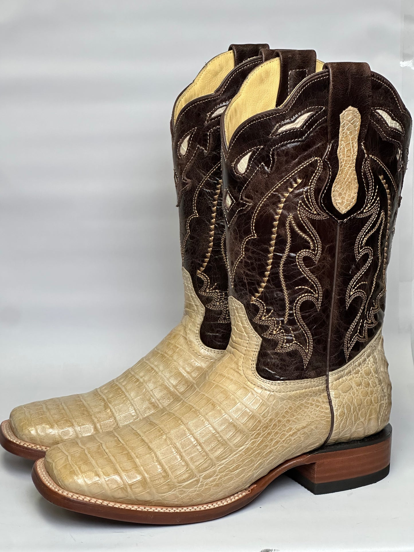 Arango Alligator Belly Orix Exotic Men’s Pro-Rodeo Western Boots
