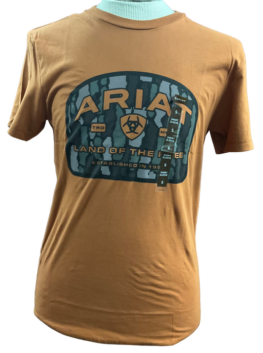 Ariat Men’s Underlands Camo Badge SS Shirt 10062417