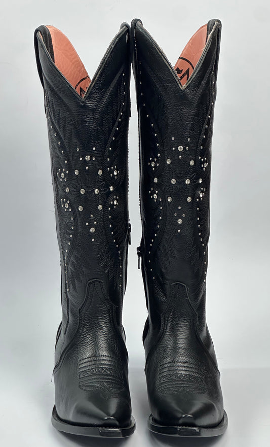 Monarca Celestina Black Women’s Tall Western Boots