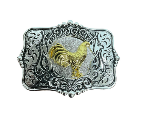 Buckles for kids oval & square cromadas ( hebillas vaqueras de niños)