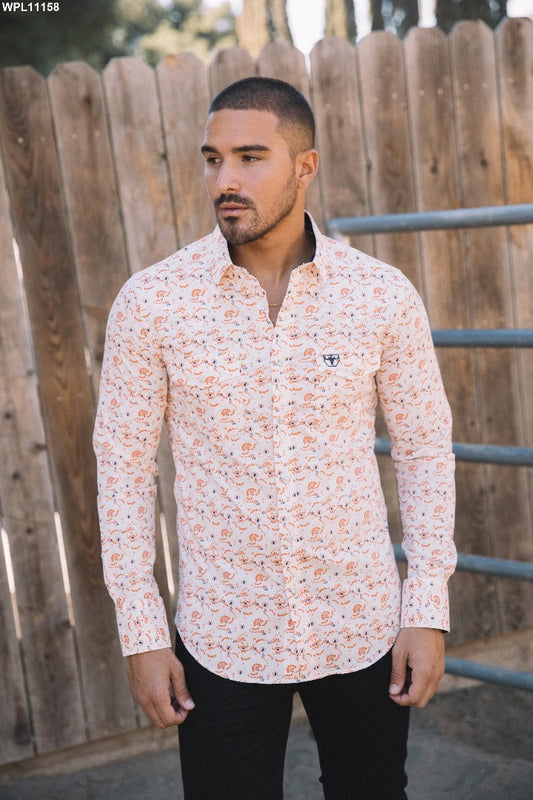 Platini men shirt WPL11158 White