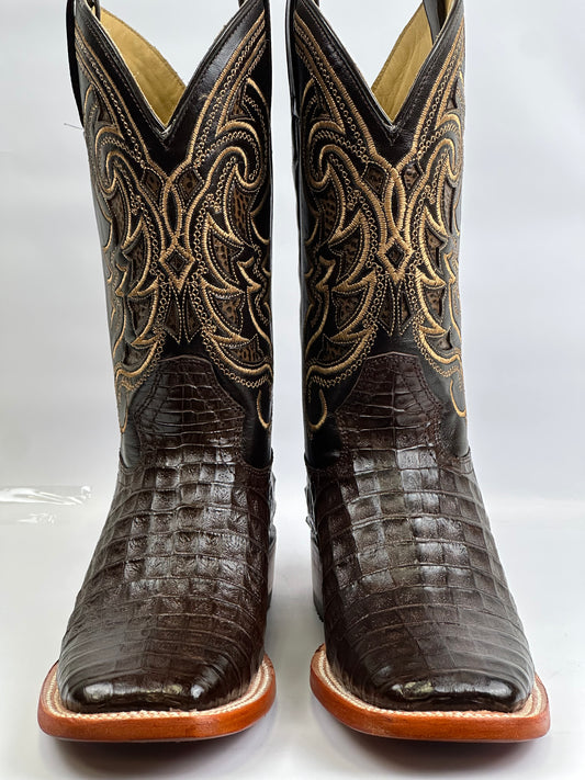 Arango Coco Belly Tabaco Exotic Men’s Pro-Rodeo Boots