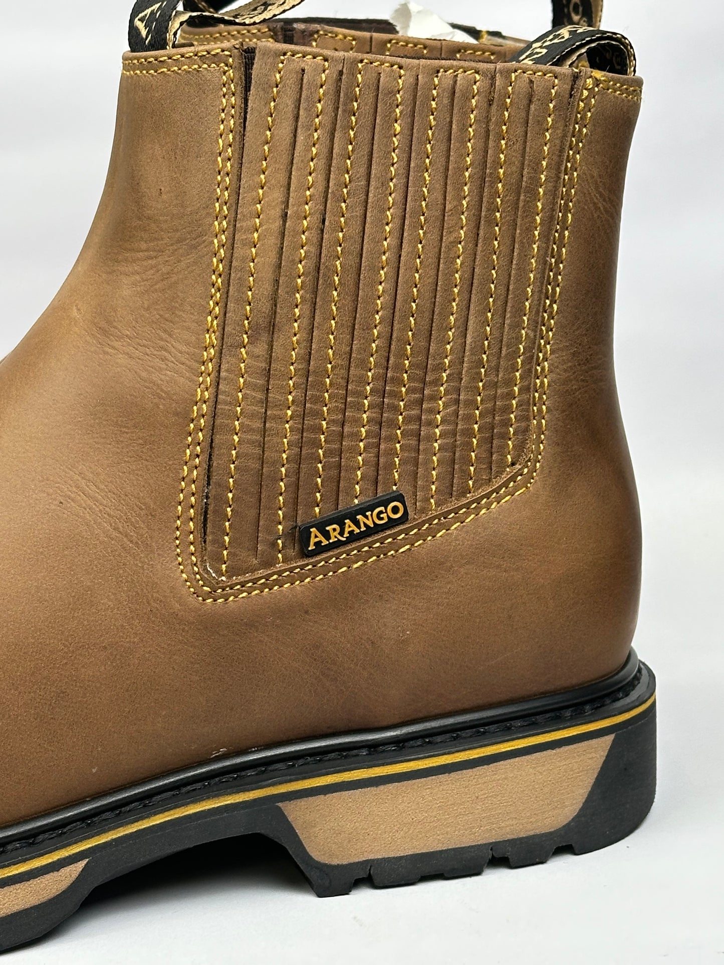 Arango Arizona café men’s work ankle boots