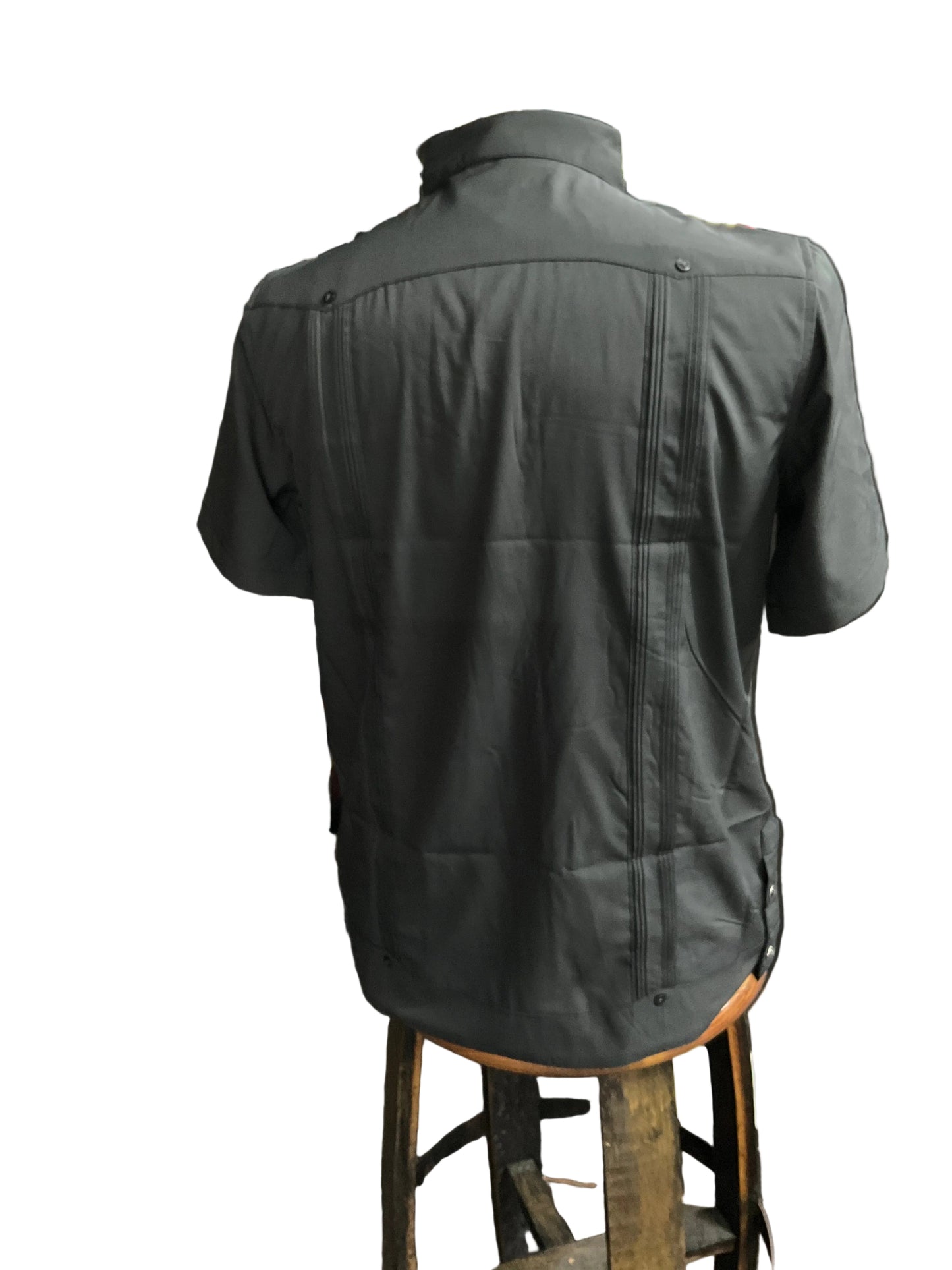 Platini Guayabera GUS9824 Charcoal