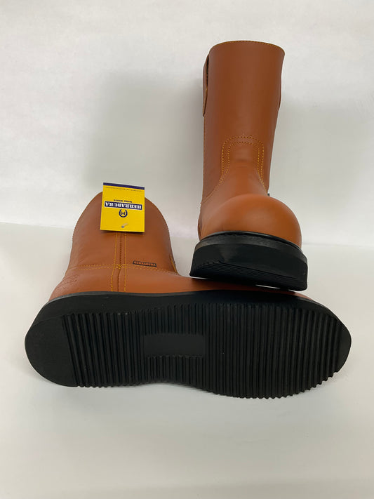 Herradura suela rayas steel toe miel