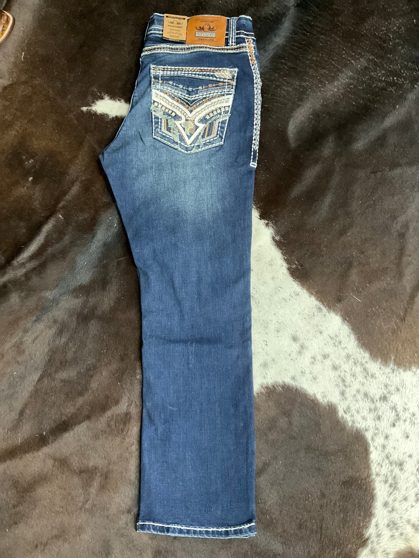 Pantalon Montero MT-4632 Med Blue modern boot