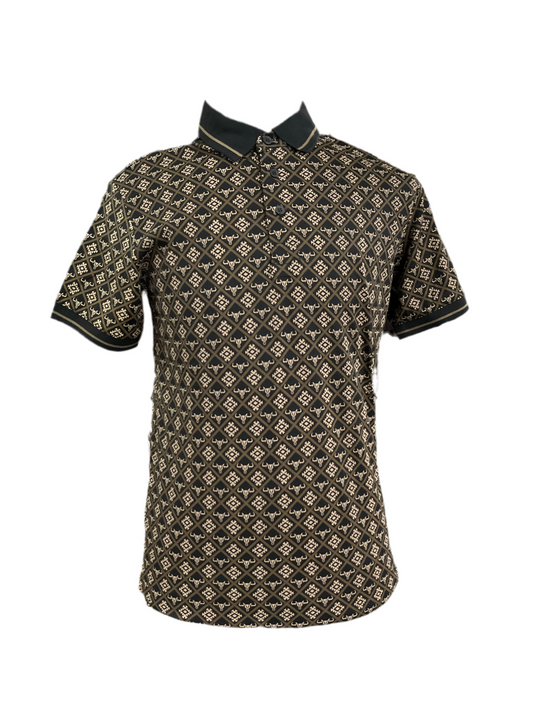 Platini Men’s polo AZP10993 Black