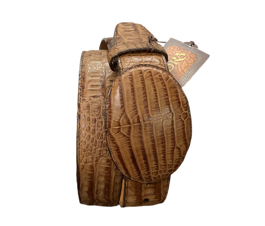 Cuadra Exotic Alligator Belt