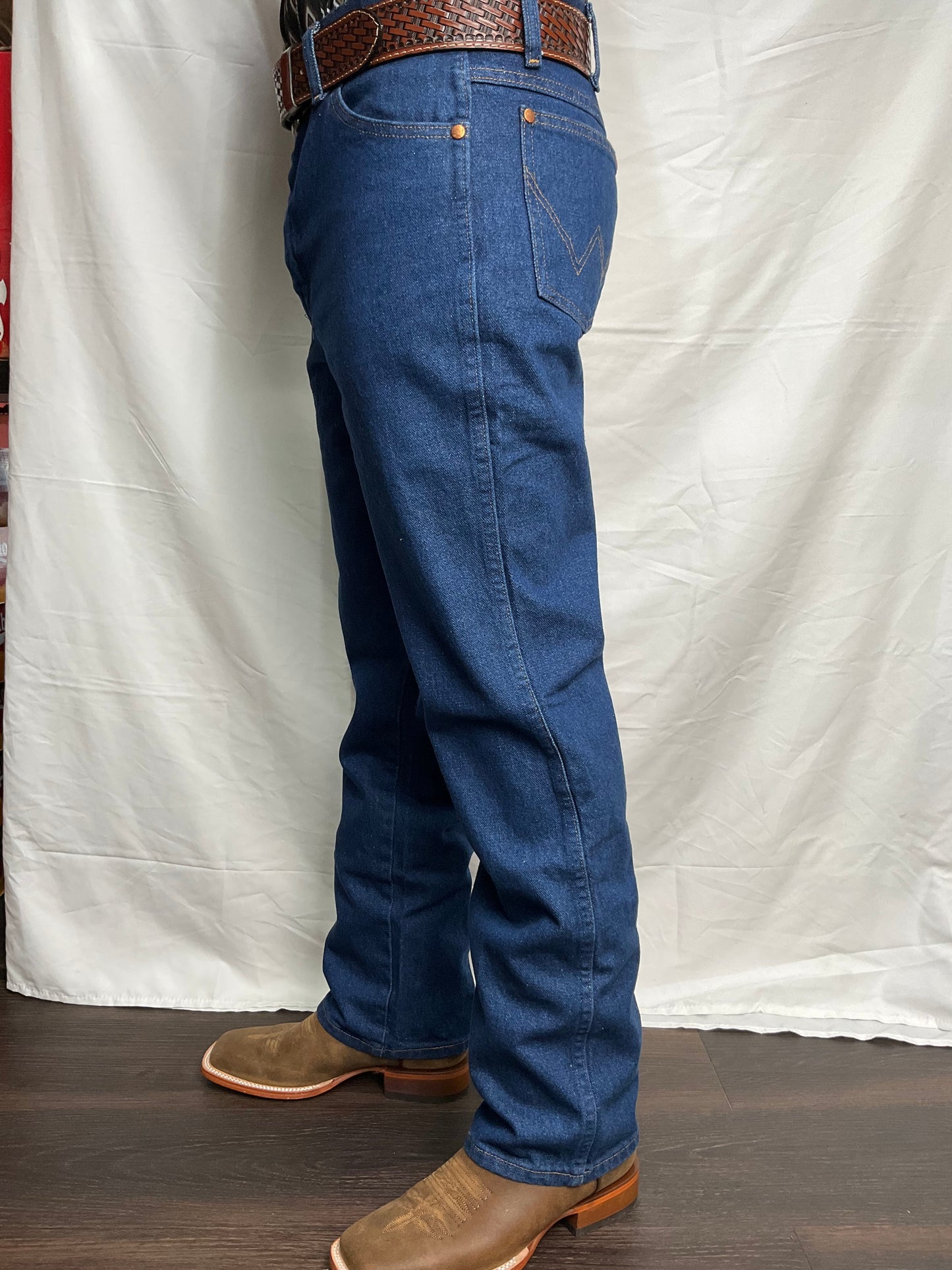 Wrangler 936PWD Cowboy Cut Slim Fit Blue Jeans