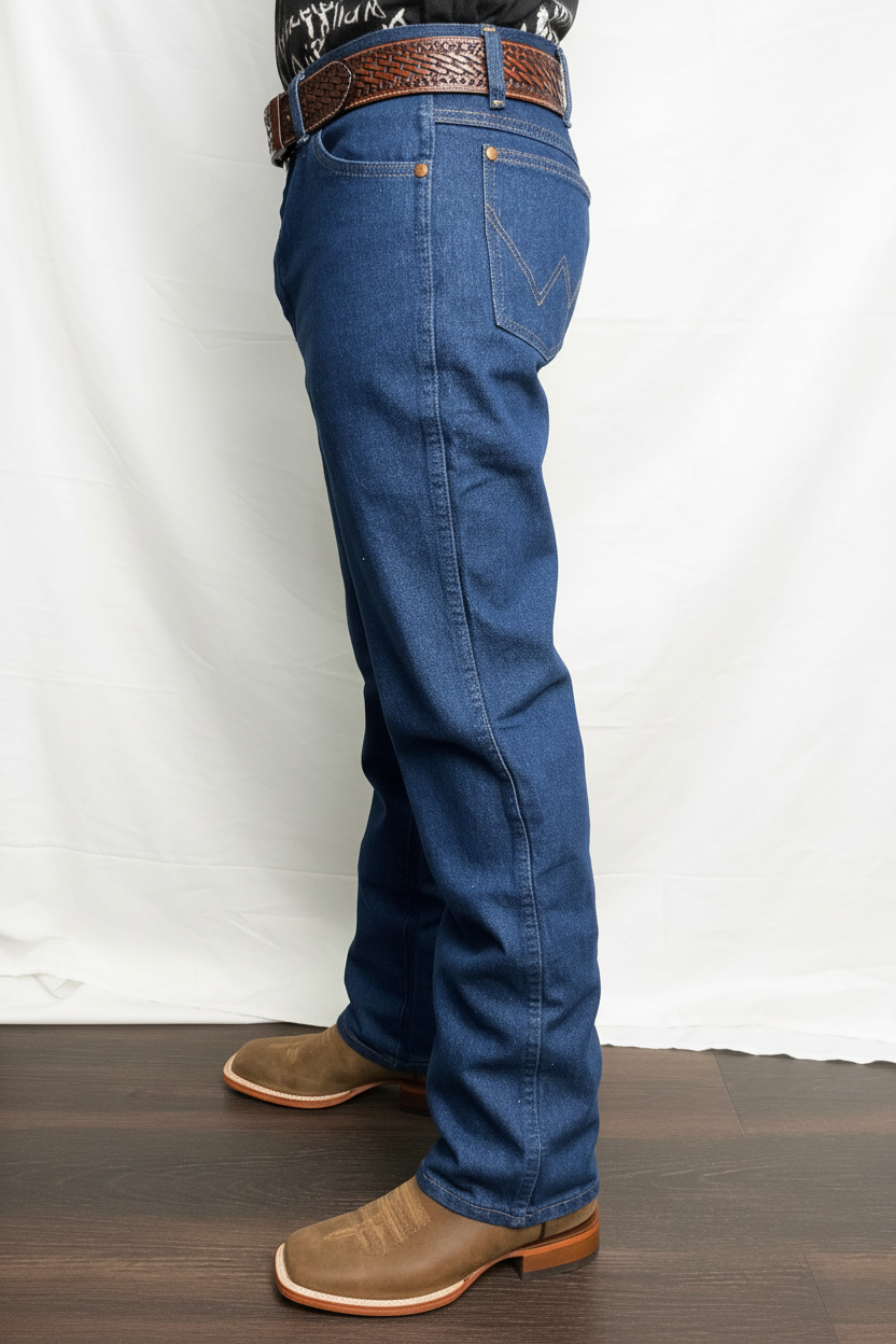Wrangler 936PWD Cowboy Cut Slim Fit Blue Jeans