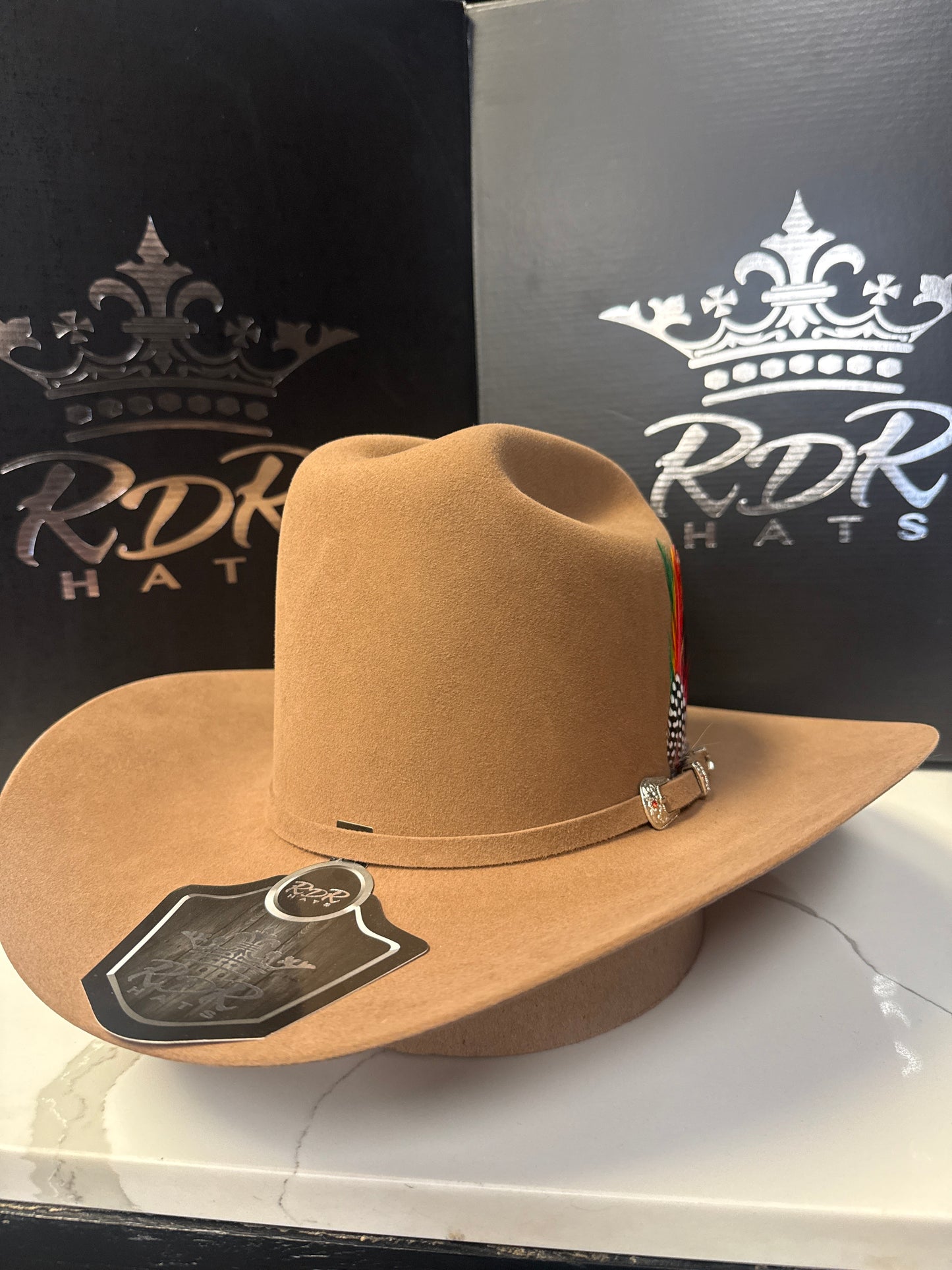 RDR 6XEP40 Pecan Patron Brim 4” Hat