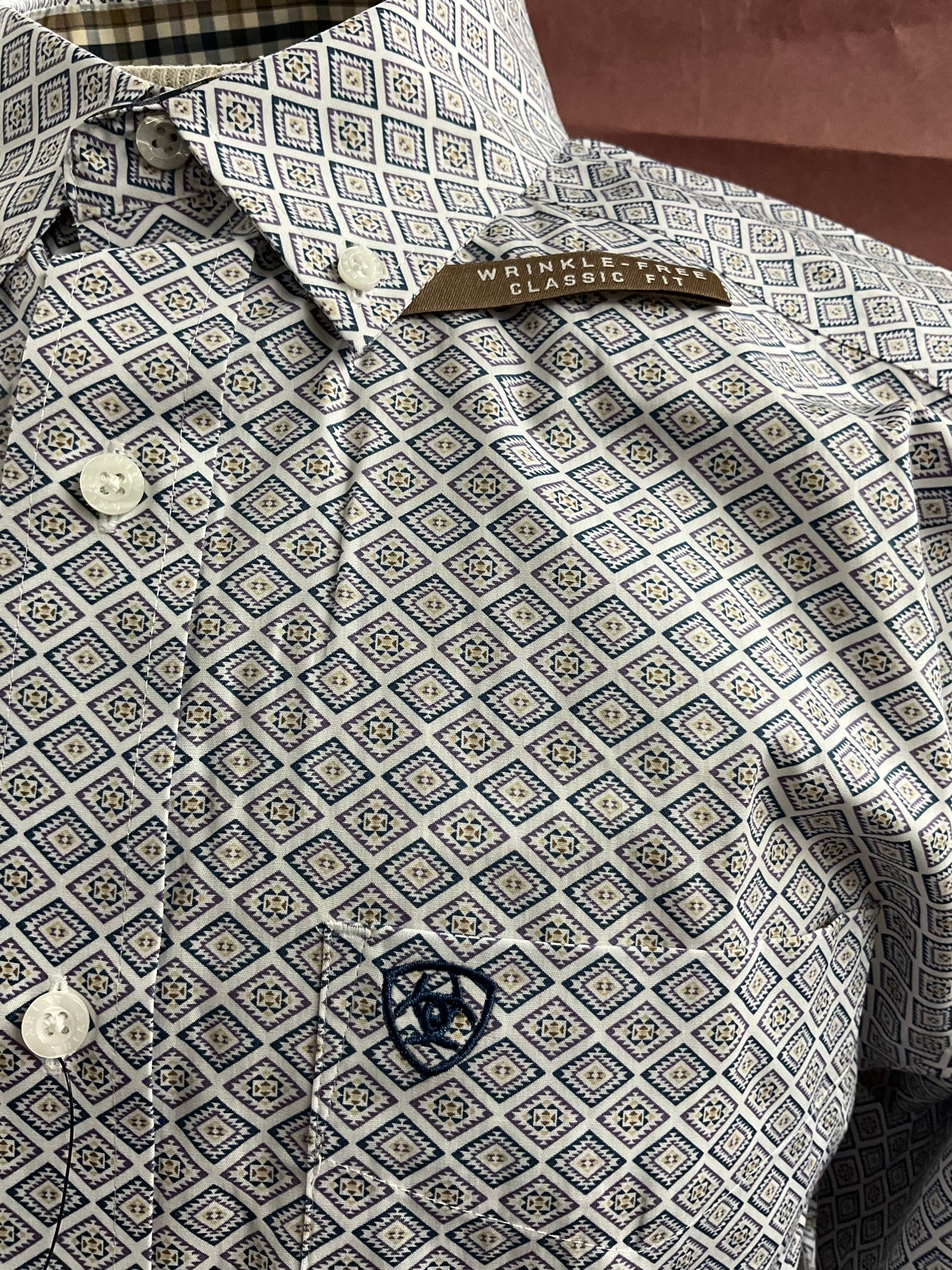 Ariat WF declan Ls Shirt White 10062193 Men