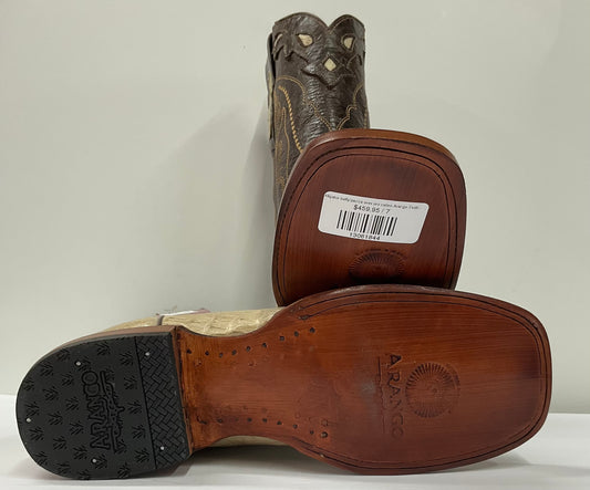 Aligator belly/panza orix pro rodeo Arango Exotic Men Boot