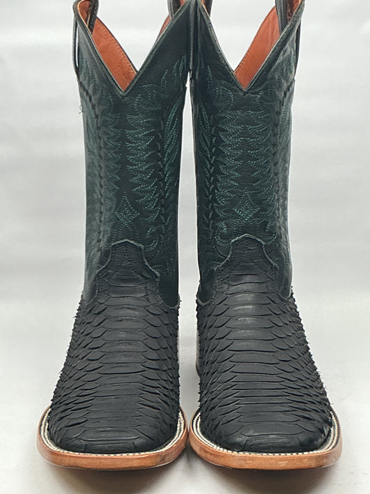 RDR Exotic Python Skin Black 070 Men’s Western Boots