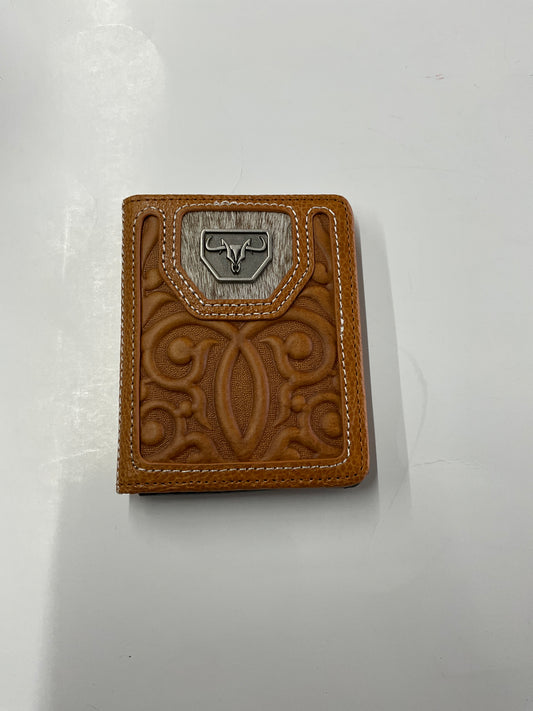 Bi-Fold wallet men Platini cowhide