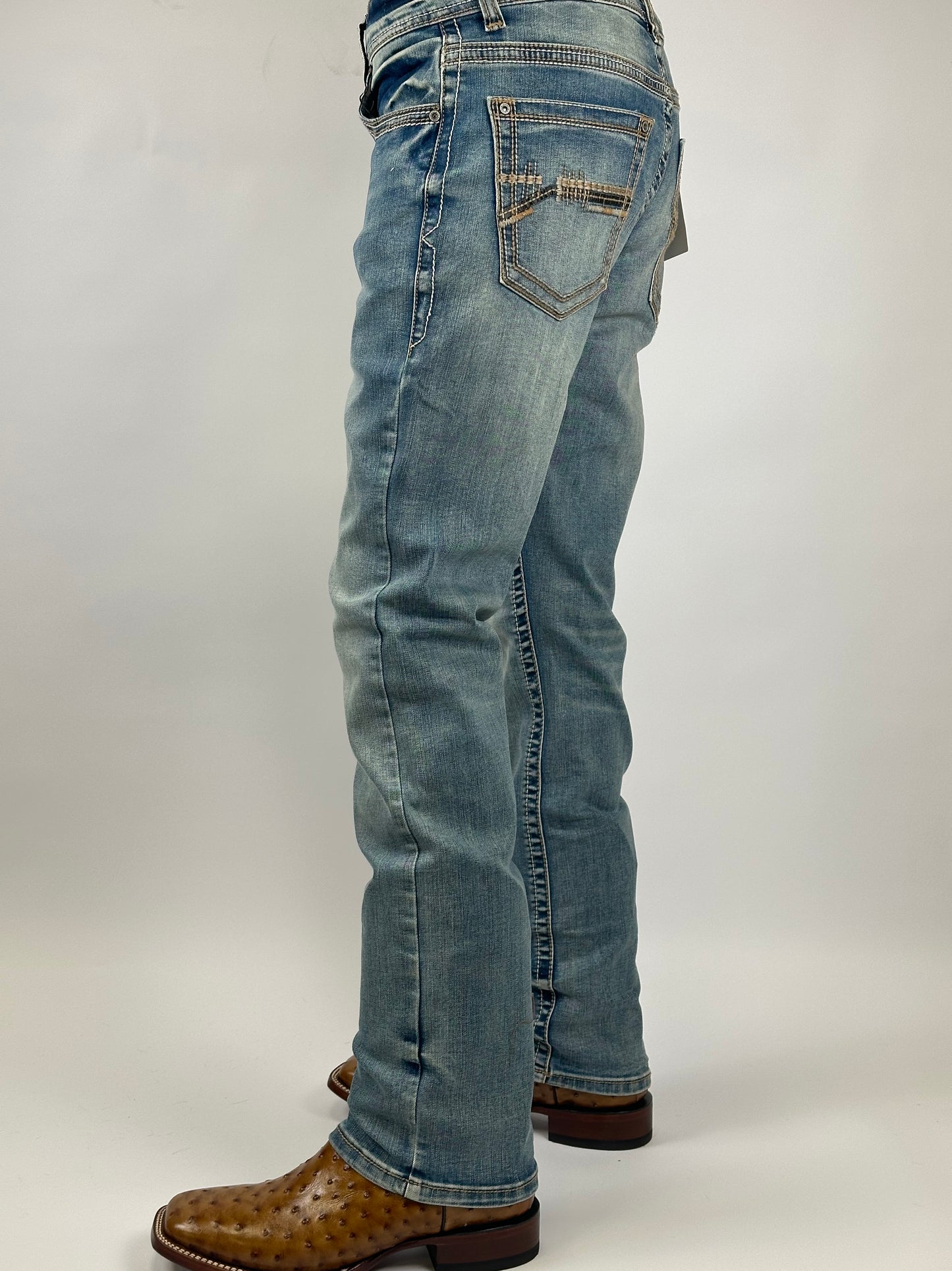 Men Jeans Montero Style MT4649-LT Boot cut