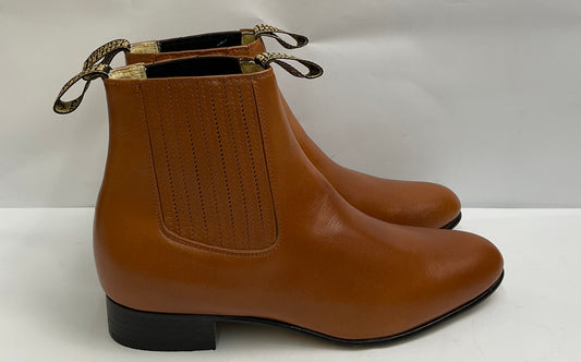 Botín charro El Becerro piel Anilina Brandy Men Boot