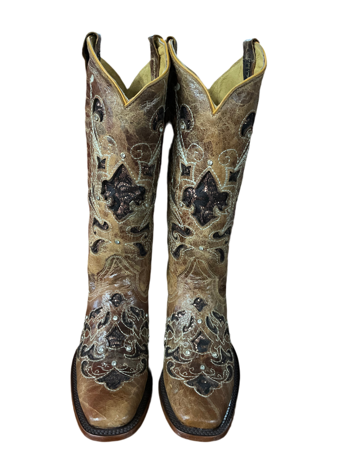 OkCorral Saddle Tan Lady Clearance Boot