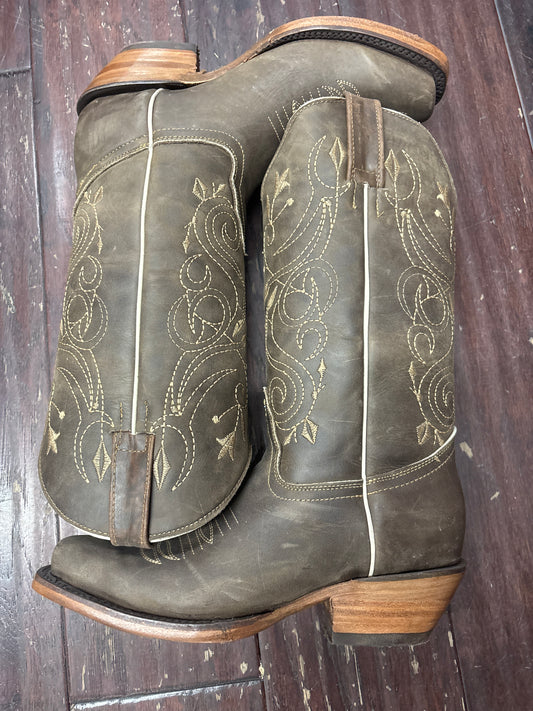 Derringer Charcoal Boots Western Fashion Vasquez Women Clearance Boots