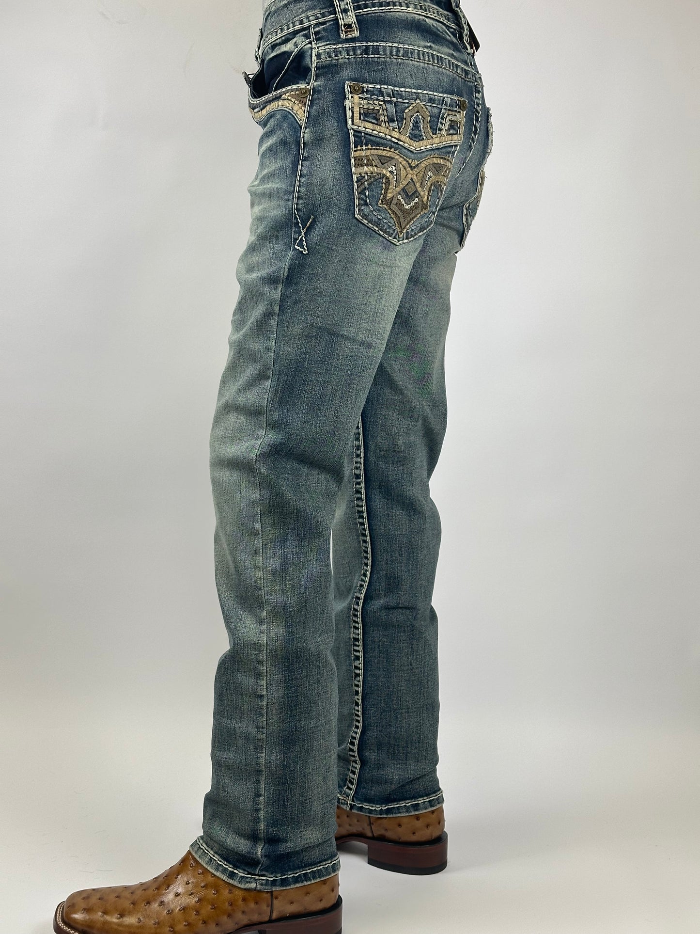 Montero Men jeans MT4660-Med modern boot