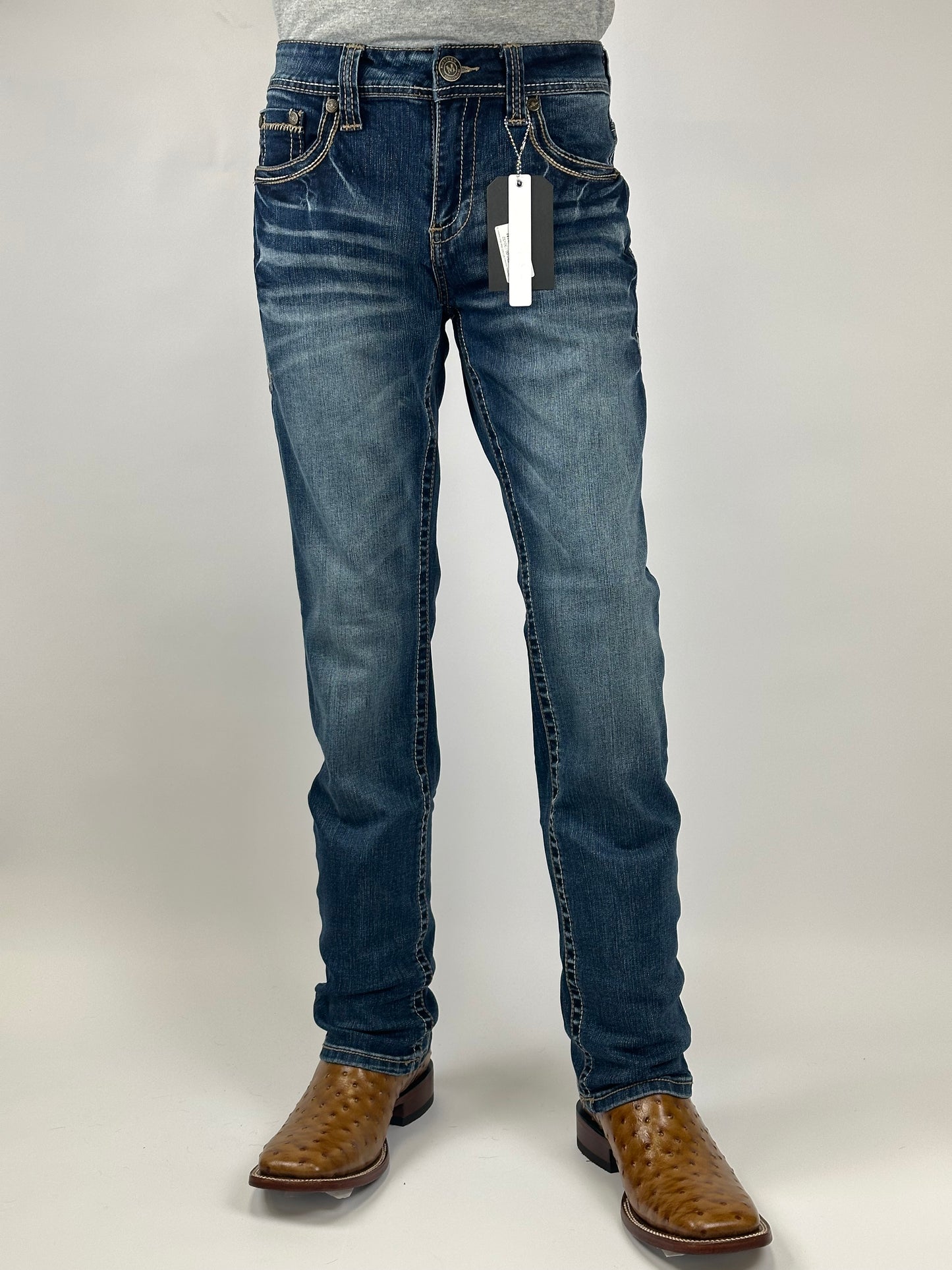 Pantalon montero MT4665 Med blue modern boot