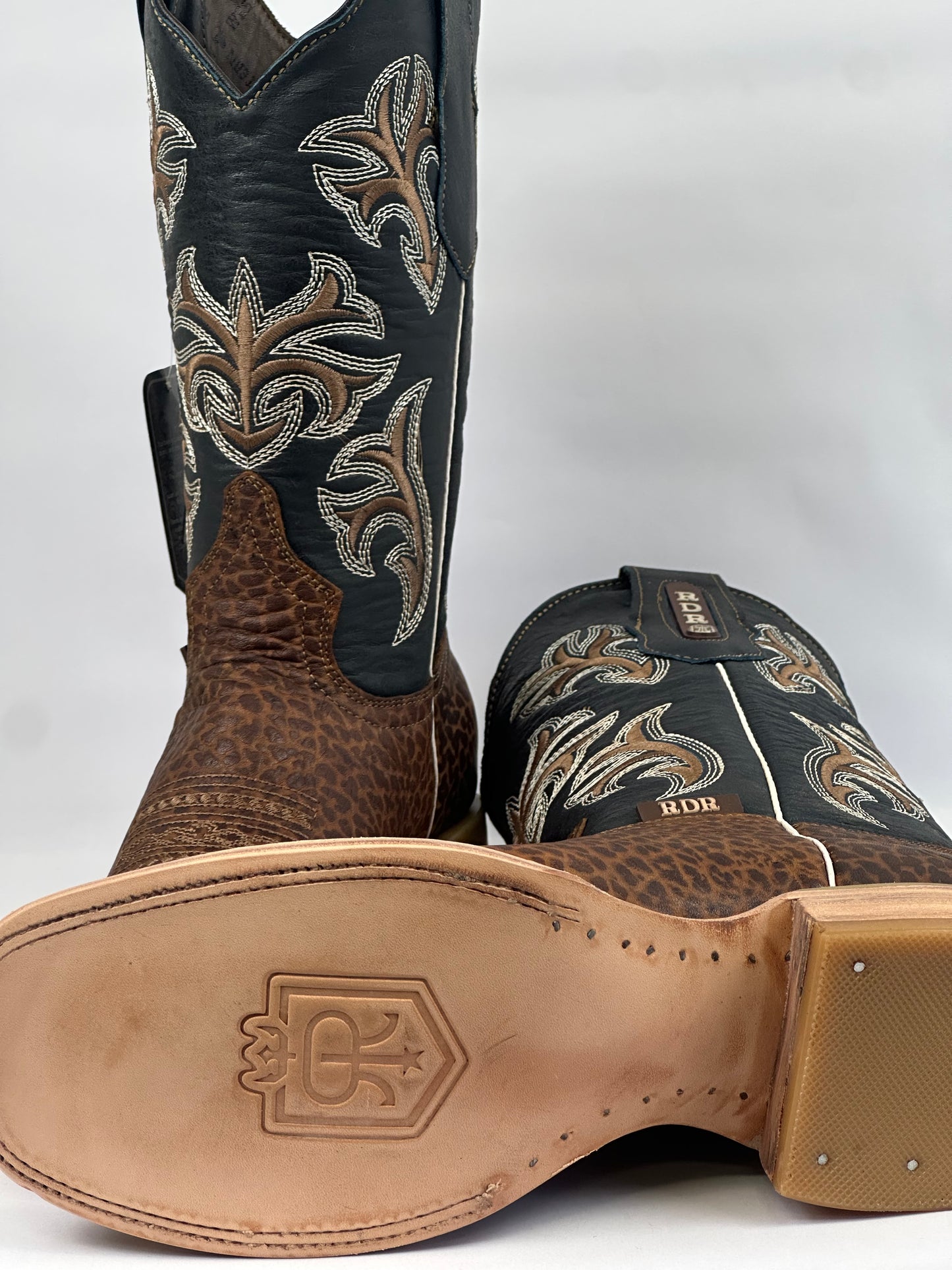 RDR Bisonte Tan Men’s Western Boots