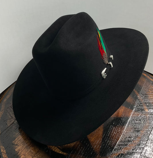 Texana RDR Black 6XEP10 Style Patron Brim 4” 6x