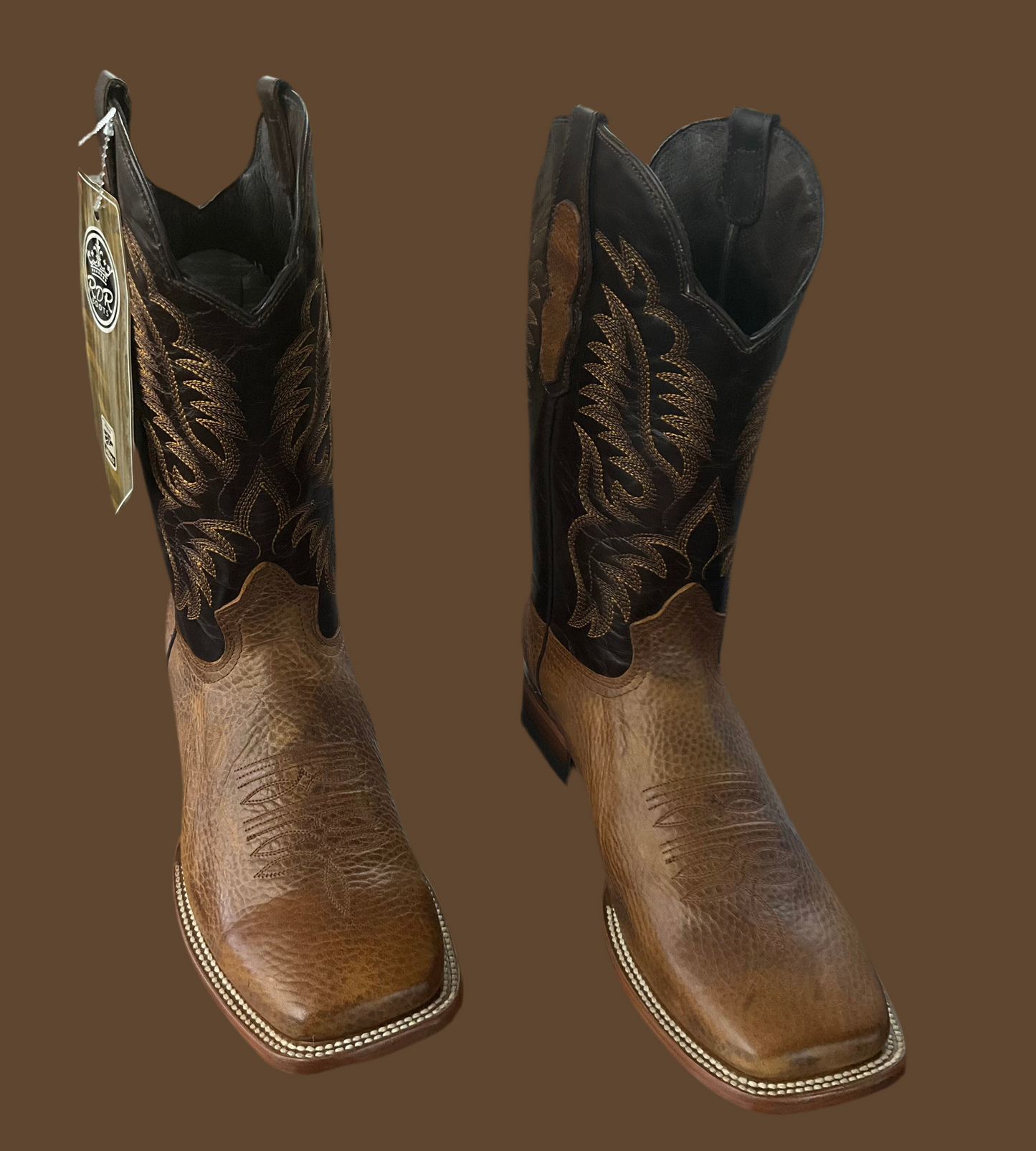 RDR Fuscus Cafe/Barza Cafe Cuero Men Boots Clearance