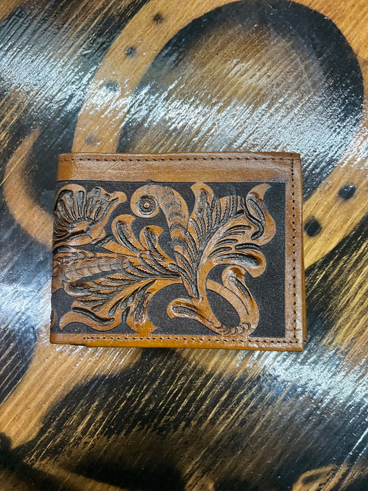 Wallet bi-fold cincelada MC