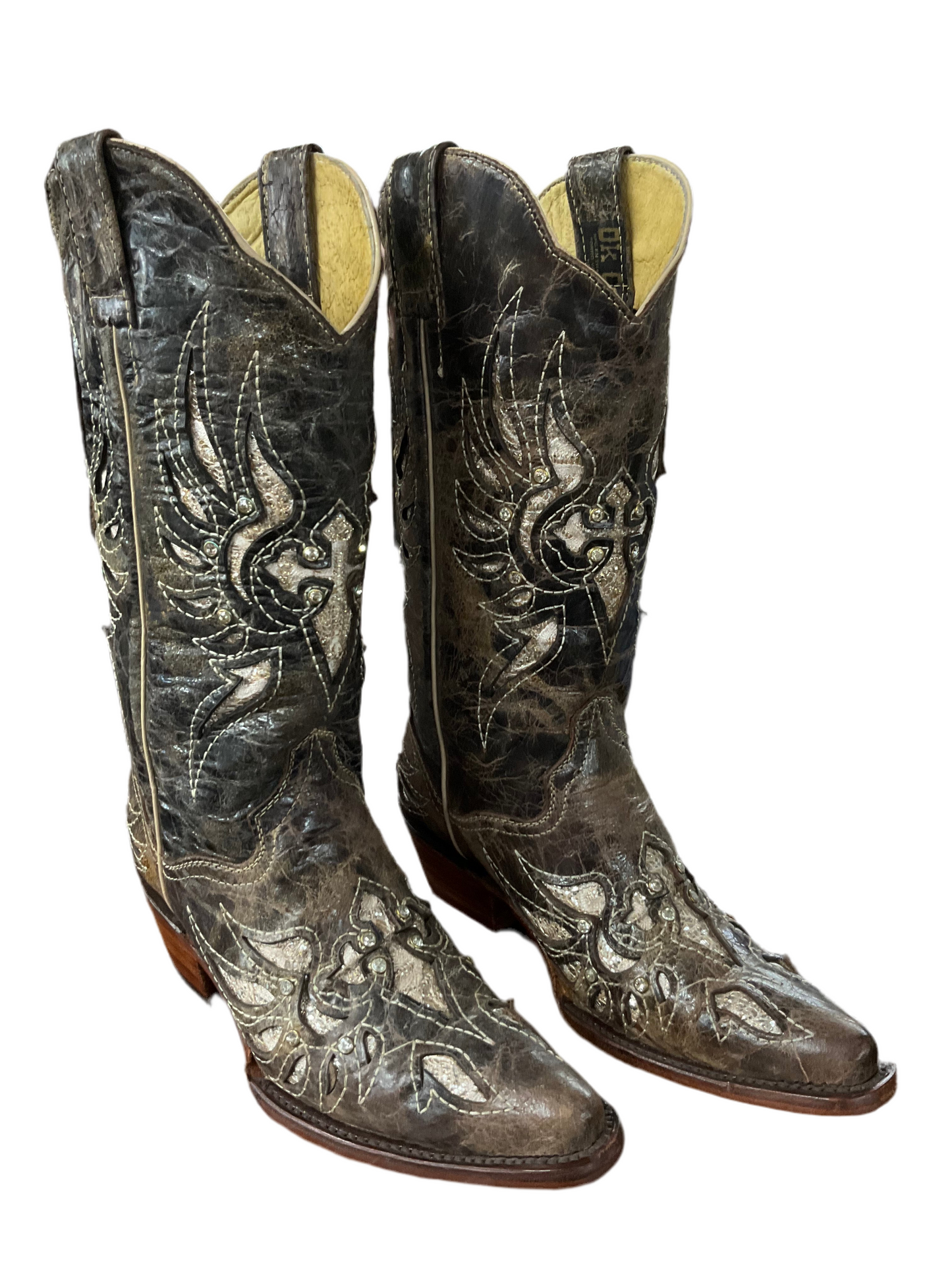 OkCorral Bronze Metallic Lady Clearance Boot