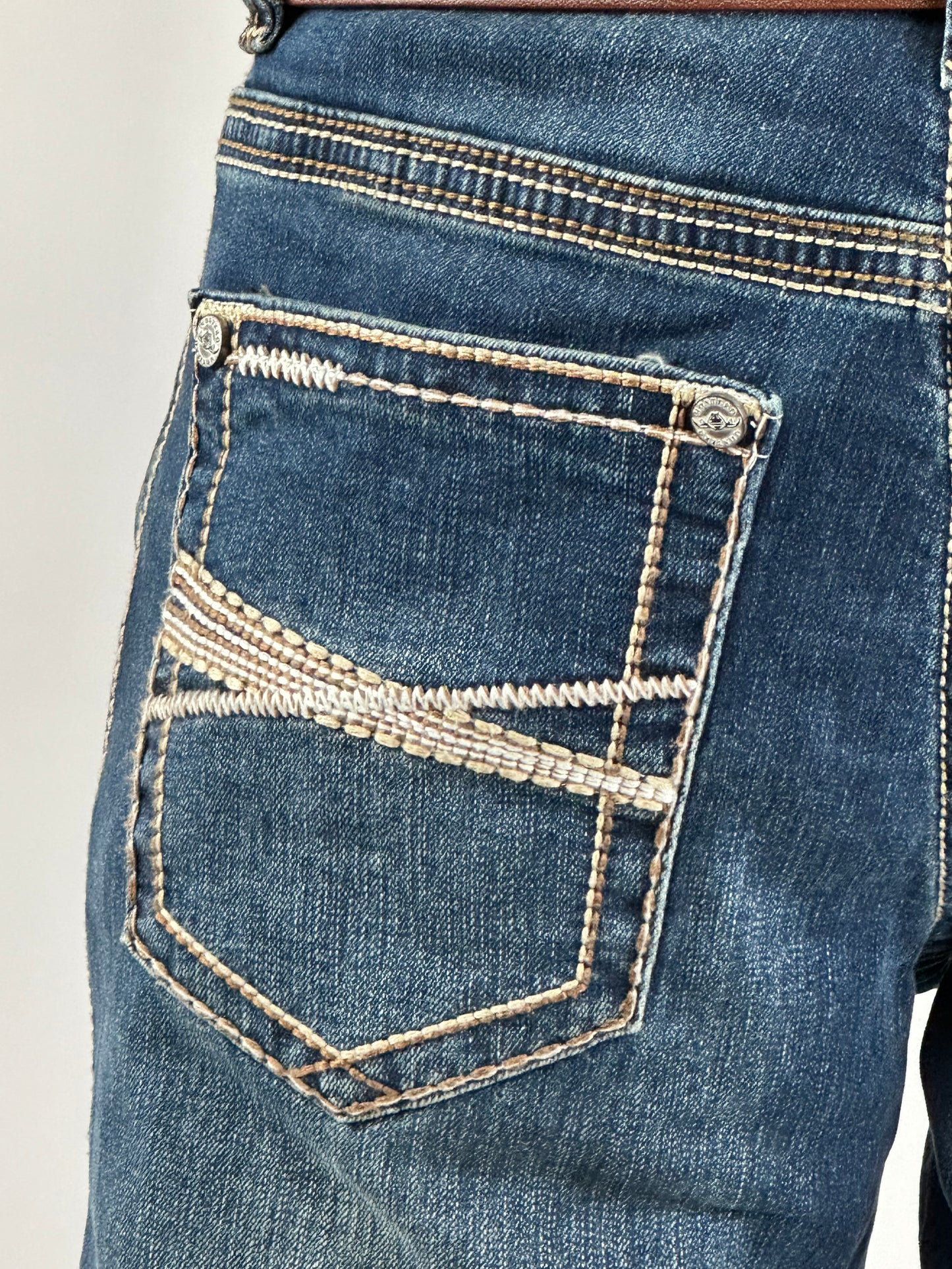 Montero Jeans MT4675-Med-Blue Modern Boot men
