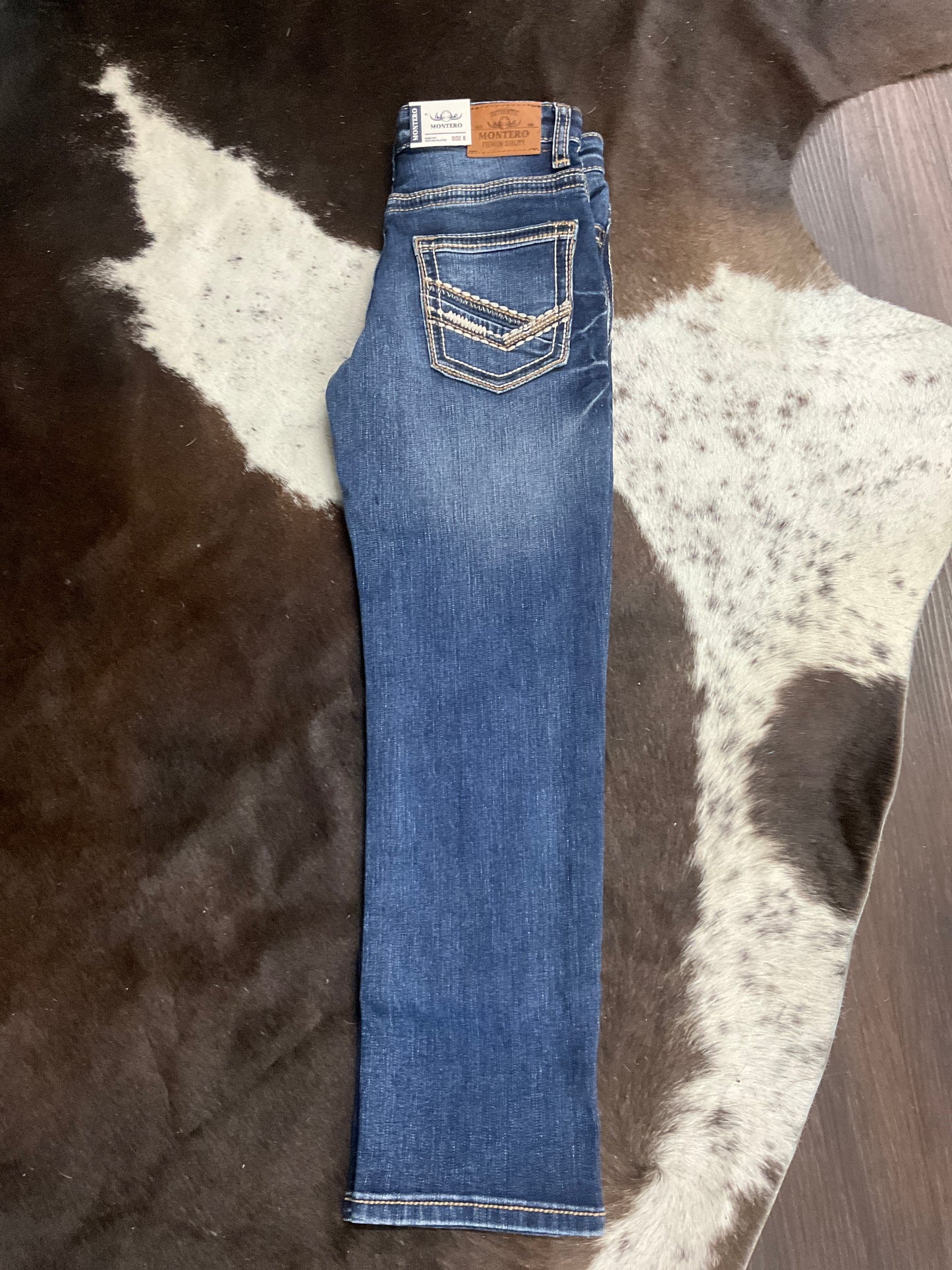 Pantalon Niño Montero MT4668-Med Blue  Modern boot